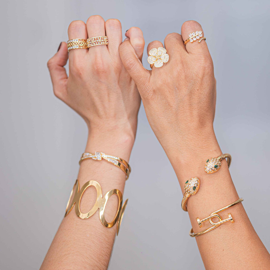 Brazalete green snake