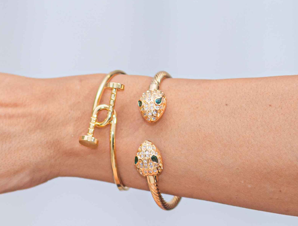 Brazalete green snake