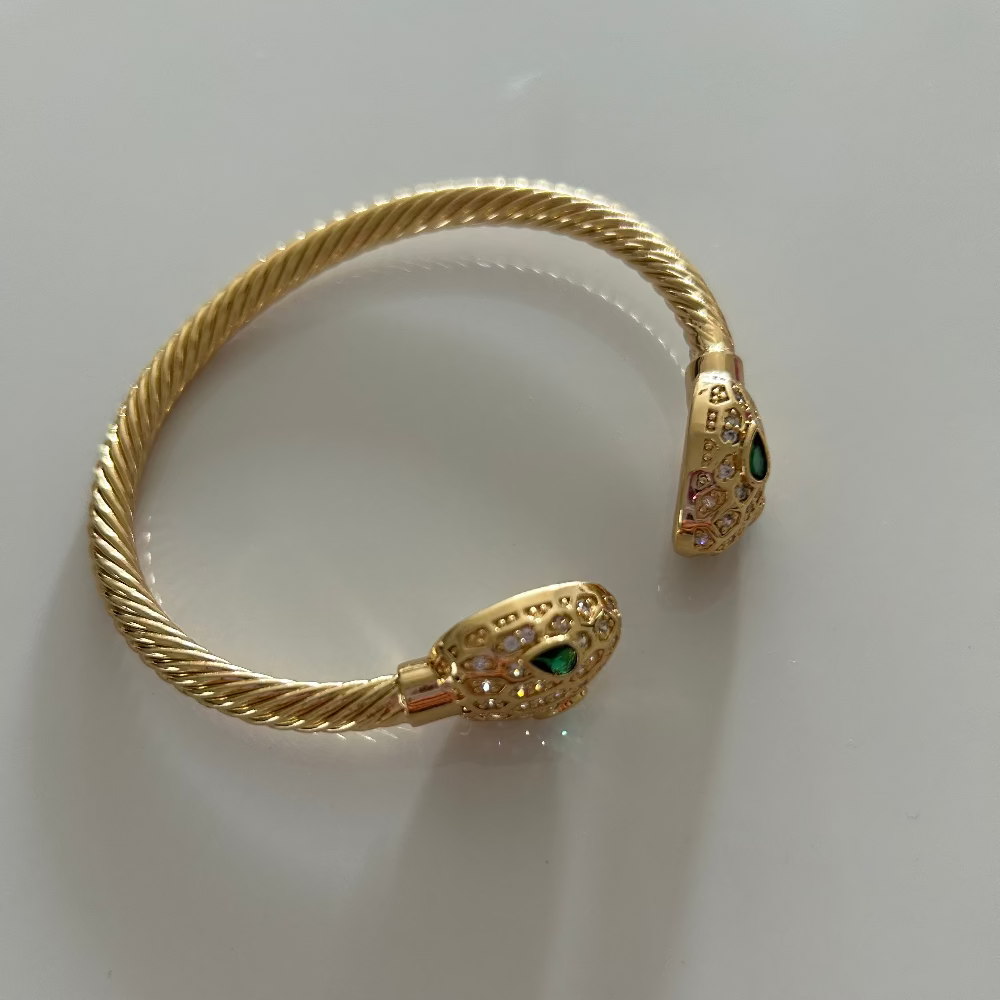 Brazalete green snake