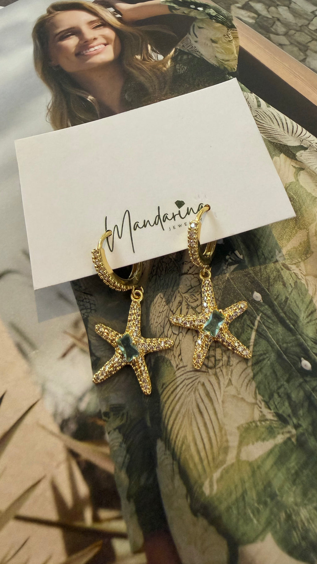 Aretes estrella de mar