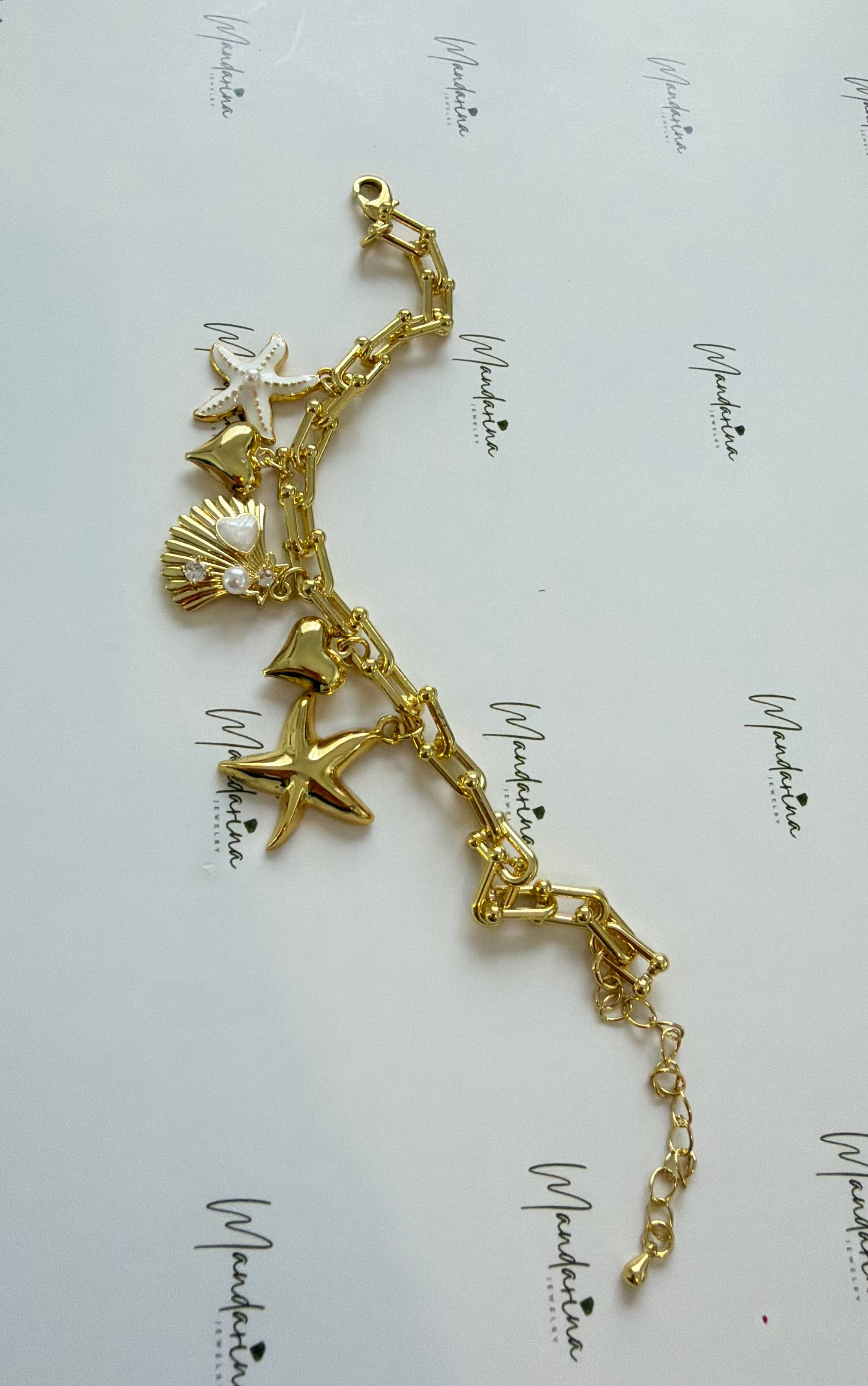Pulsera mar azul