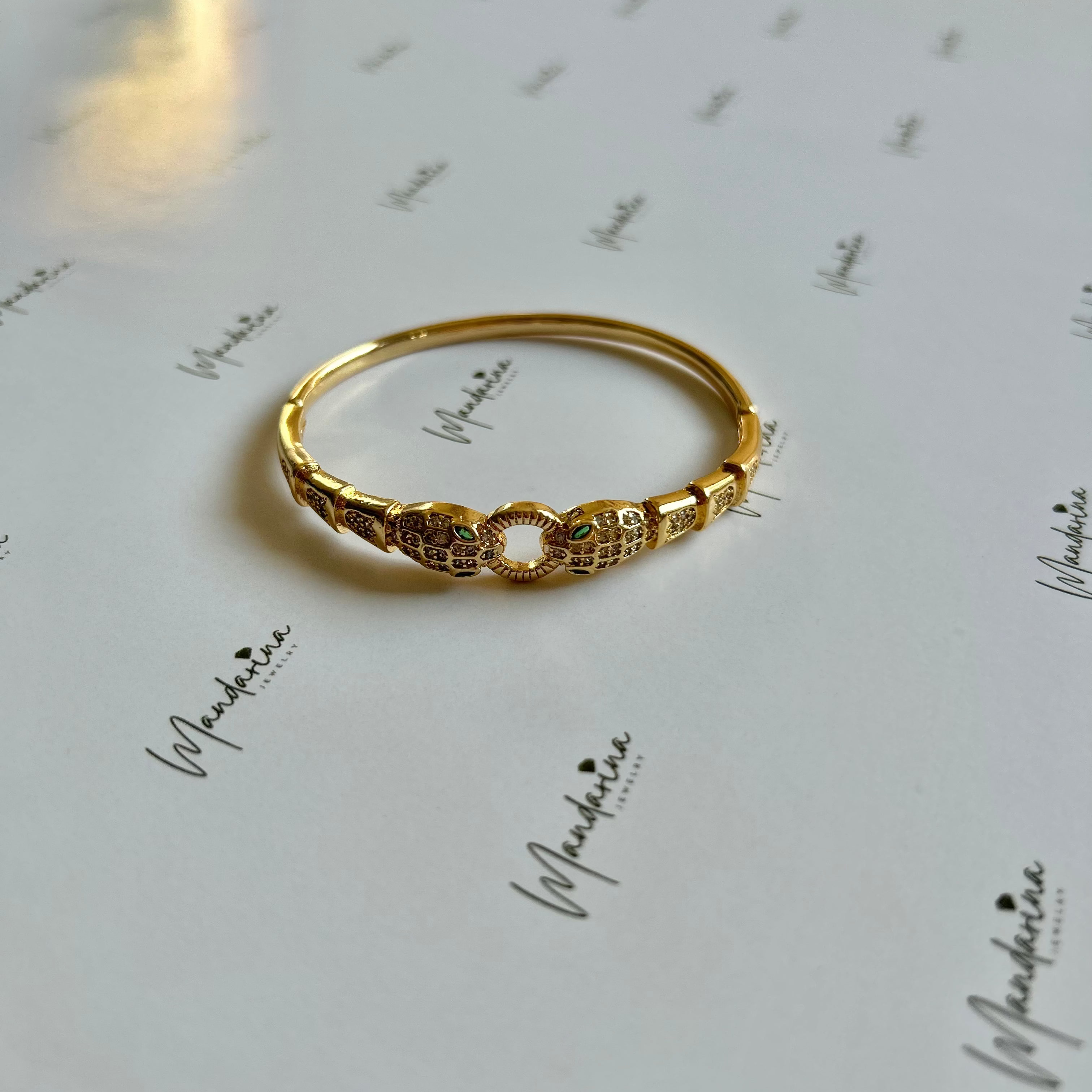 Pulsera dos serpientes