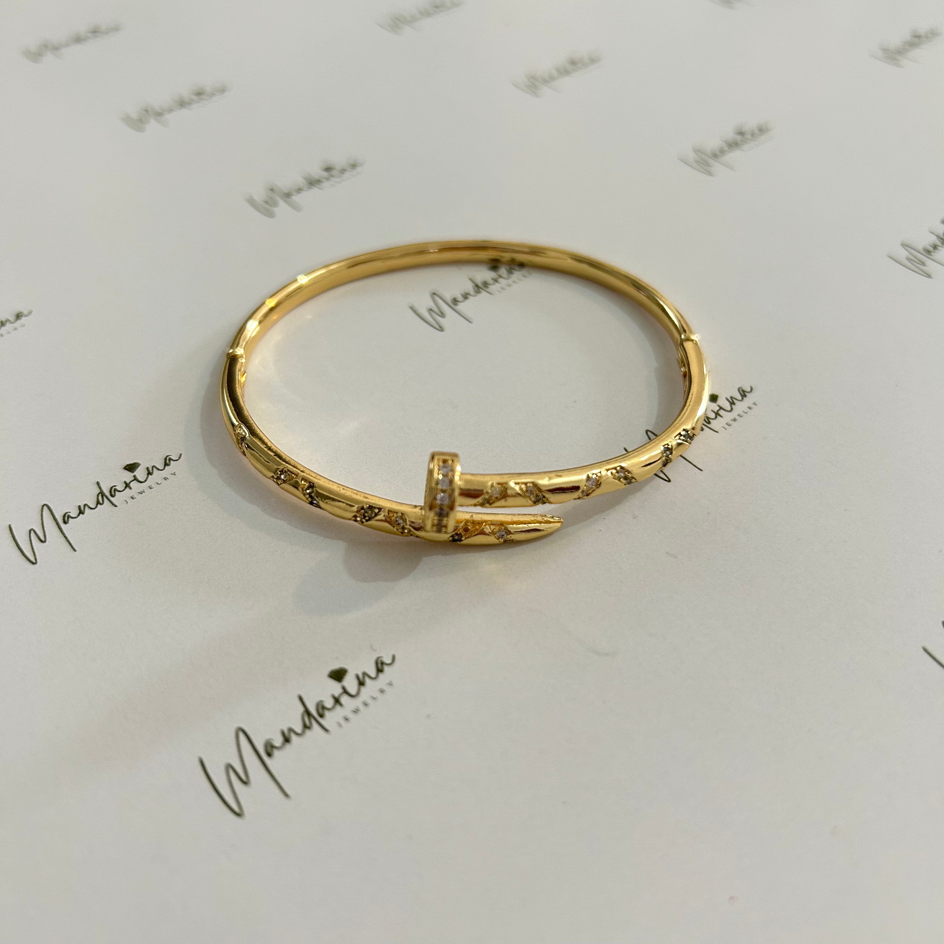 Brazalete tipo cartier