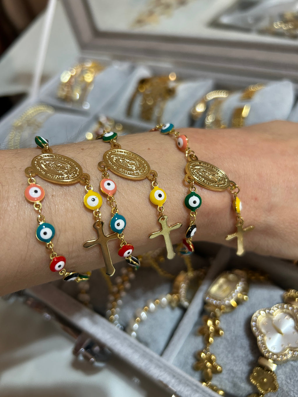 Pulsera ojo turco