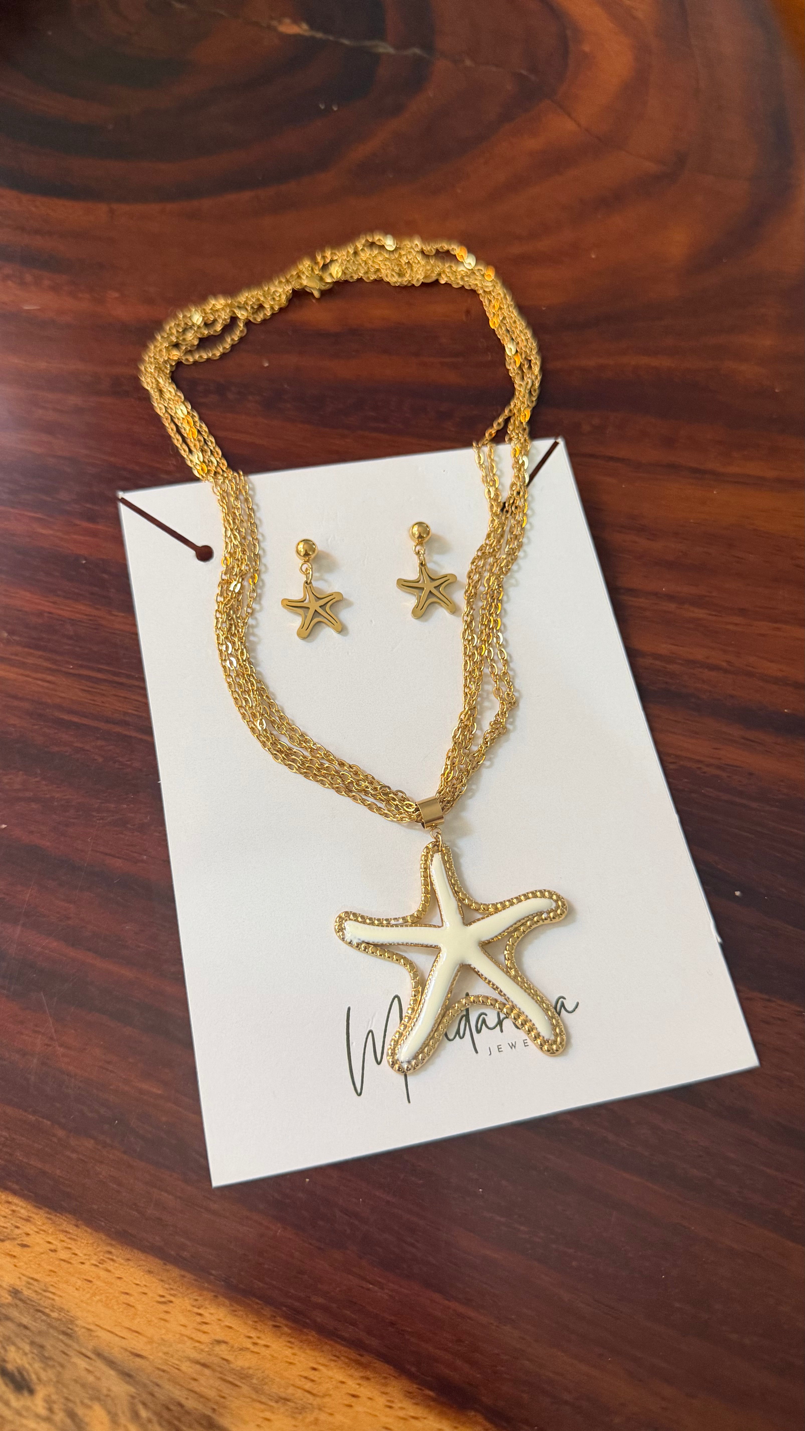 Set beach star